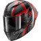 SHARK RACE-R PRO GP 06 REPLICA CAM PETERSEN - Modello NERO/ROSSO/ANTRACITE