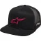 ALPINESTARS 3D TIDLØS TRUCKER HATT - Modell 1030-SVARTHVIT/RØD