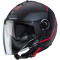 CABERG RIVIERA V4 X GEO - Modell MATT SCHWARZ/ROT/ANTHRAZIT