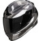 SCORPION EXO-491 ABILIS - Modèle BLACK/SILVER/WHITE