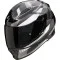 SCORPION EXO-491 ABILIS - Model BLACK/SILVER/WHITE