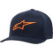 ALPINESTARS AGELESS CURVE HAT - Modelo 7032-NAVY/ORANGE