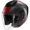 SHARK RS JET CARBONO IKONIK - Modelo CARBON/RED/CHROME