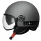 MOMO DESIGN FIGHTER EVO - Modello TITANIO OPACO FROST/NERO