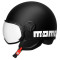 MOMO DESIGN FIGHTER CLASSIC - Modell 001-MATT SCHWARZ/WEISS