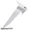 ALPINESTARS SUPERTECH R10 STANDARD SPOILER - Modell 0217-SOLID WEISS GLÄNZEND
