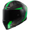 LS2 FF811 VECTOR II CARBON GRID - Model MATTE FLUORGROENE
