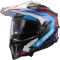 LS2 MX701 EXPLORER CARBON FRONTIER II - Model WIT/BLAUW