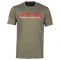 KLIM K CORP SS T - Modello VERDE MILITARE-ROSSO ALTO RISCHIO