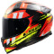 LS2 FF811 VECTOR II CARBONO TANTIC - Model VERMELL H-V GROC