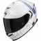 SCORPION EXO-GT SP AIR TECHLANE - Modelo WHITE/BLUE/YELLOW-FLUO