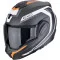 SCORPION EXO-TECH EVO CARBONO COSY - Modell SCHWARZ MATT/ORANGE