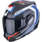 SCORPION EXO-TECH EVO CARBON COZY - Model ČERNÁ/MODRA/ČERVENÁ