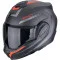 SCORPION EXO-TECH EVO CARBONO COSY - Modell SCHWARZ MATT/ROT