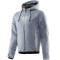 DAINESE BOVISA veiligheids-hoodie met volledige ritssluiting - Model GRIJS-MELANGE-ZWART