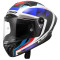 LS2 FF805 THUNDER CARBONO GP AERO RAUTE - Modell BLAU ROT