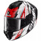 SHARK SPARTAN RS HIBOLT - Model NEGRE/VERMELL/CROMAT