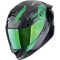 SCORPION EXO-1400 EVO II CARBON AIR PLATED - Model SORT/GRØN