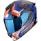 SCORPION EXO-1400 EVO II AIR LINART - Model NEGRE BLAU VERMELL