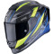 SCORPION EXO-R1 EVO CARBONO AIR RUNNER - Modell SCHWARZ/BLAU/GELB