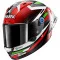 SHARK AERON GP FIM RACING FIRSTLAP - Model CARBON RED GREEN 