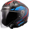 LS2 OF603 INFINITY II CARBONO URUS - Modell BLÅ/RØD