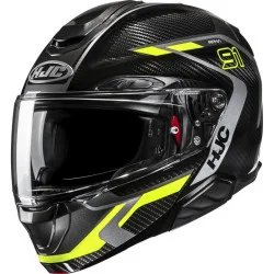 Capacete modular HJC RPHA 91 Carbono Lagos