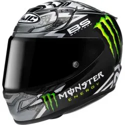 HJC RPHA12 QUARTARARO BLACK REPLICA