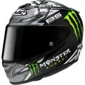 HJC RPHA12 QUARTARARO BLACK REPLICA