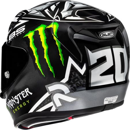 HJC RPHA12 QUARTARARO BLACK REPLICA