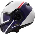 LS2 FF906 ADVANT SWIPE - Model WHITE BLUE
