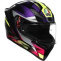 AGV K1 S FASTLAP - Modèle BLACK/PURPLE/PINK