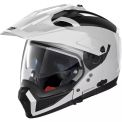NOLAN N70-2 X CLASSIC N-COM - Model METAL WHITE