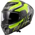 LS2 FF807 DRAGON TRAX - Modello GIALLO H-V