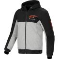 ALPINESTARS CHROME V2 SPORT HOODIE - Modell 1473-BLK BLK RED FL