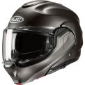 HJC F100 SOLID - Model SEMI FLAT TITANIUM