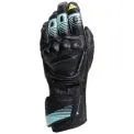 DAINESE FIERO METAL - Modello BLACK/WATER/YELLOW FLUOR