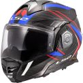 LS2 FF901 ADVANT X CARBONO FUTURE II - Model BLANC BLAU