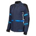 KLIM ALTITUDE JACKET - Modell KLEID BLAU-ELEKTROBLAU LEMONADE