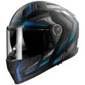 LS2 FF811 VECTOR II ALIZER - Modelo MATT BLACK/BLUE