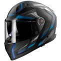 LS2 FF811 VECTOR II ALIZER - Model MATT BLACK/BLUE