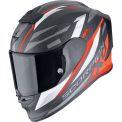 SCORPION EXO-R1 EVO CARBONE AIR RUNNER - Modèle BLACK MATT/RED