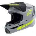 ALPINESTARS SM3 YOUTH RADIUM - Modello 9510-GRAY/BLACK/YELLOW-FLUOR MATT