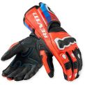 REV'IT QUANTUM 3 GLOVES - Model RED-FLUOR/BLUE