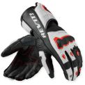 REV'IT QUANTUM 3 HANDSKER - Model HVID/RØD-FLUOR