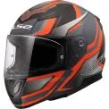 LS2 FF353 RAPID II FLITZ - Modell ORANGE/GRAU