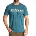 KLIM K CORP SS T - Modello HEATHERED TEAL-WHITE