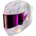 SHARK PANTALLA RACE-R MIRROR AR AB  - Model IRIDIUM PINK 