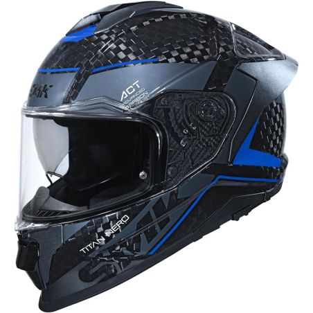 SMK TITAN CARBON BLACK DECO GLOSS