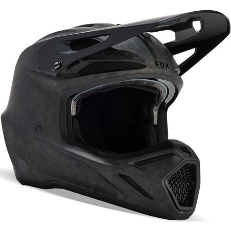 FOX V3 RS CARBONO MONOCOLOR